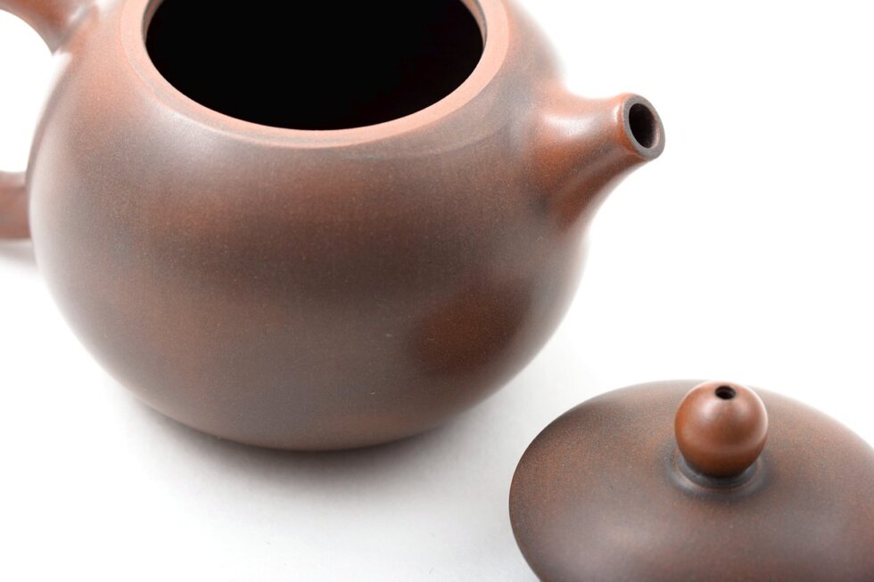 Чайник, цинчжоуская глина, форма Си Ши, 110 мл.