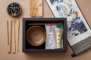 Подарочный набор "Японский чай", 4 предмета