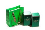 Подарочный набор "Синергия", зеленый, на 2 банки
