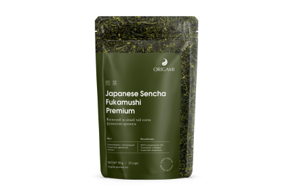 Японский зеленый чай Сенча Фукамуши, 50 гр.
