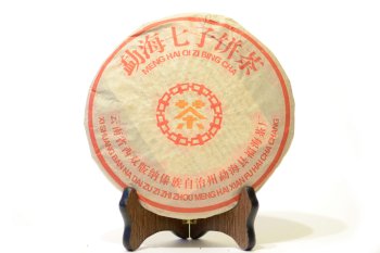 Шу Пуэр Zhong Cha (Yunnan Tea Branch) "Жёлтая печать"